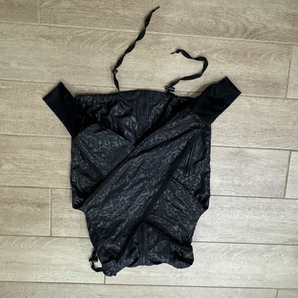 ZYIA Black Bomber Jacket